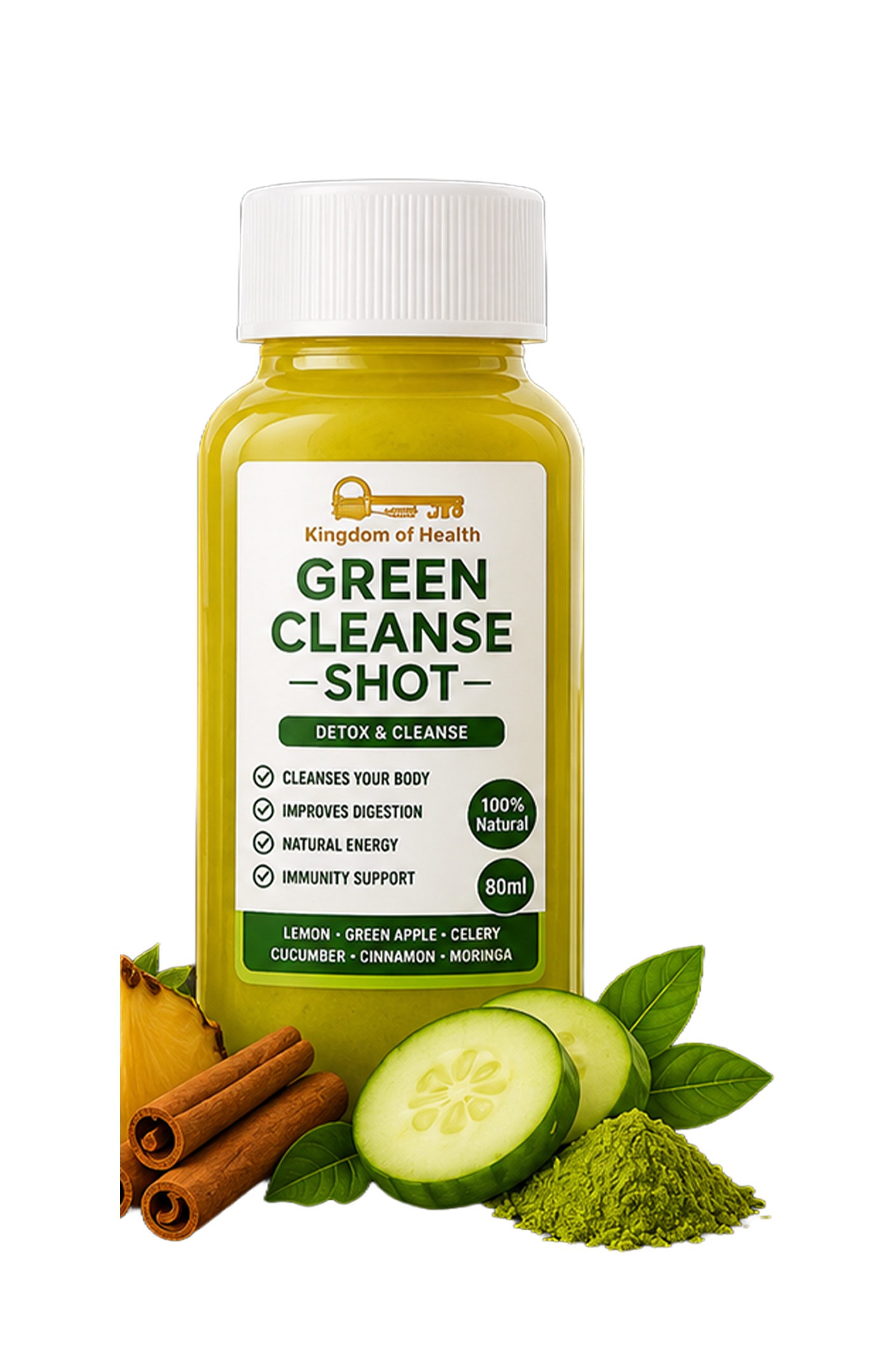Green cleanse shot